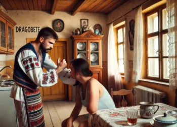 Dragobete, sărbătorit cu palme în Frătăuții Noi. Doi bărbați și-au luat consoartele la bătaie