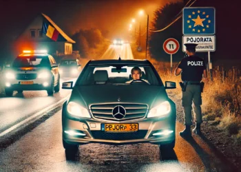 Englez beat, prins la volanul unui Merțan cu numere de Olanda, pe raza localității Pojorâta