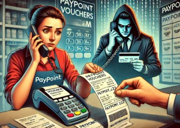 Țeapă cu vouchere PayPoint la Frătăuții Noi. Gestionara unui magazin a fost păcălită să trimită coduri în valoare de 3.100 lei unui fals tehnician de plăți online
