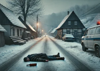 Un bărbat și-a găsit moartea pe o uliță din Negrileasa, după ce a băut peste măsură la cârciumă