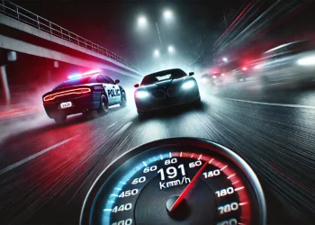 Amendă de 4.050 de lei pentru un șofer începător din Vama, prins cu 191 km/h la Prisaca Dornei. Avea deja permisul suspendat pentru că a încercat să-și ia zborul și prin Cluj