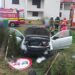 Detalii despre accidentul rutier din Milișăuți. Două femei au ajuns la spital. Șoferul a pierdut controlul mașinii și s-a oprit în gardul unui imobil