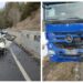Detalii despre accidentul rutier din Poiana Stampei. Un italian s-a izbit cu mașina într-un camion, după ce a adormit la volan