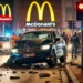 Accident rutier provocat de un șofer beat la volanul unui Touareg, în zona restaurantului McDonald’s