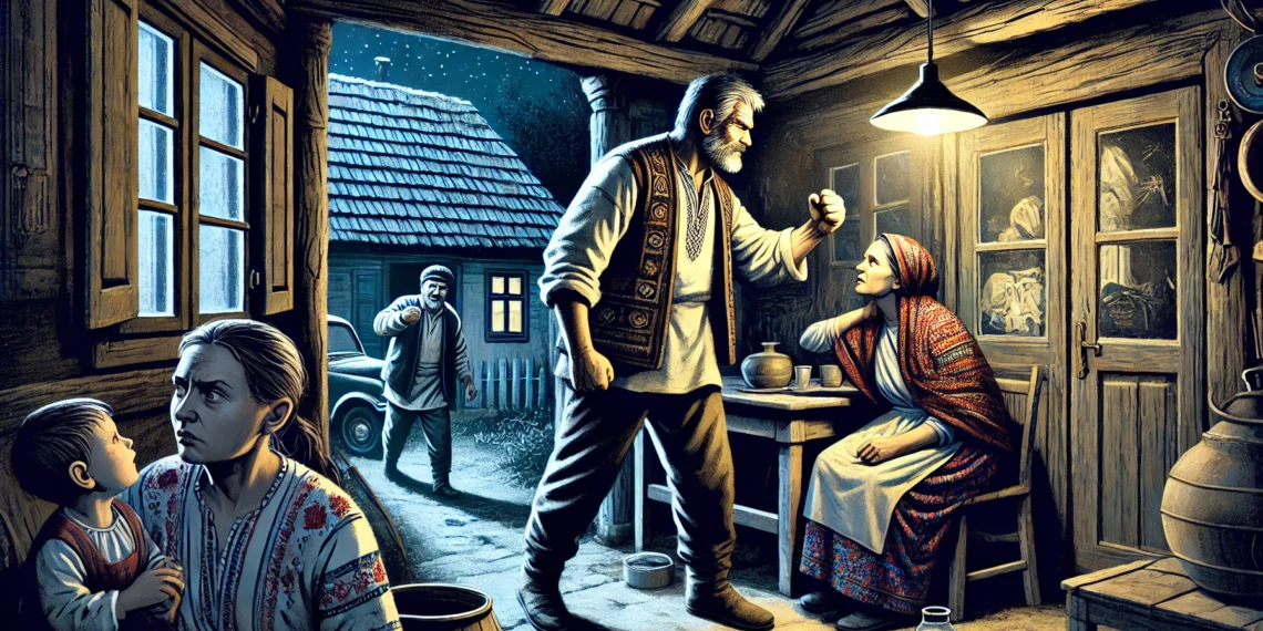 Cu frică de Dumnezeu prin sat, cu pumnii strânși în casă. Pedeapsă simbolică pentru un bărbat care i-a oferit fostei soții pumni în față, drept mulțumire că nu l-a lăsat să doarmă beat criță, pe sol, sub cerul liber