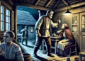 Cu frică de Dumnezeu prin sat, cu pumnii strânși în casă. Pedeapsă simbolică pentru un bărbat care i-a oferit fostei soții pumni în față, drept mulțumire că nu l-a lăsat să doarmă beat criță, pe sol, sub cerul liber