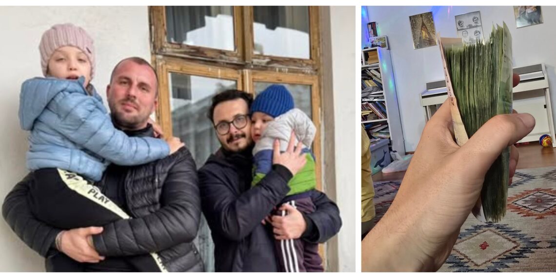 Lecție de generozitate predată de copiii unui polițist din Suceava. Micuții și-au donat economiile pentru a-i ajuta pe Gabriela și Maxim, doi frățiori grav bolnavi