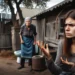 Și-a agresat viitoarea noră pentru că a folosit toaleta din curte. Poliția a emis un ordin de protecție provizoriu