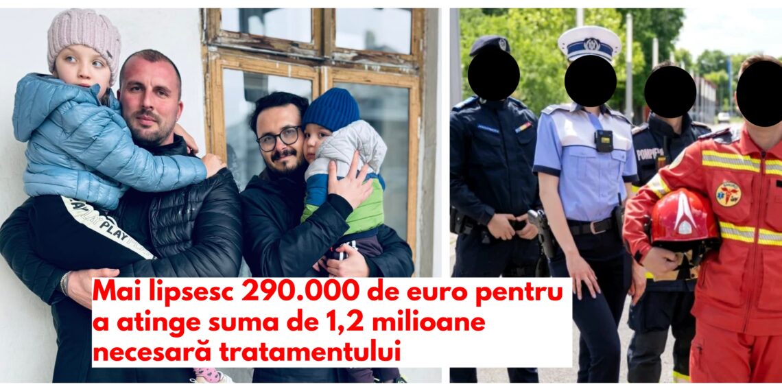 Dani Cek își roagă colegii polițiști, jandarmi, pompieri și militari să doneze cât îi ține inima pentru doi frățiori cu o boală rară: ”Știu că astăzi luăm salariul cu toții, că avem fiecare problemele noastre, că nu ne este ușor, dar, dacă puteți să vă rupeți de 10 sau 20 de lei pentru Gabriela și Maxim, vă rog să o faceți”