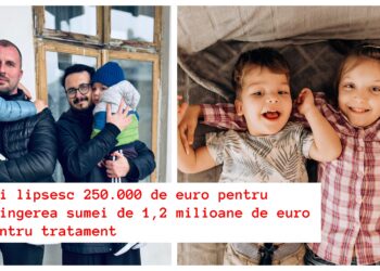Polițistul Dani Cek anunță un pas uriaș în campania pentru frățiorii Gabriela și Maxim: „Mai avem doar 250.000 de euro și reușim! Oamenii se speriau la început, mulți nu donau fiindcă li se părea imposibil să aduni 1 milion de euro, mai exact 1,2 milioane de euro”