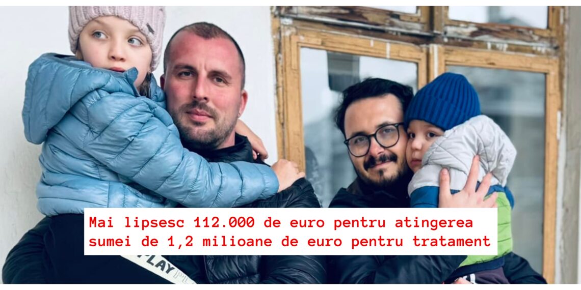 Haideți să facem minunea! Donează pentru Gabriela și Maxim – mai lipsesc doar 112.000 de euro din totalul de 1,2 milioane