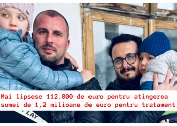Haideți să facem minunea! Donează pentru Gabriela și Maxim – mai lipsesc doar 112.000 de euro din totalul de 1,2 milioane
