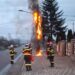 Incendiu la un stâlp de electricitate din Ițcani