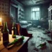 Un bărbat a fost găsit în stare avansată de putrefacție într-o garsonieră din Burdujeni, printre sticle goale de alcool