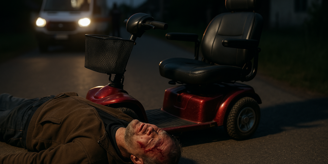 Un bărbat beat și cu handicap a ajuns în comă la SCJU Suceava, după ce a căzut cu tricicleta electrică