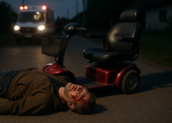 Un bărbat beat și cu handicap a ajuns în comă la SCJU Suceava, după ce a căzut cu tricicleta electrică
