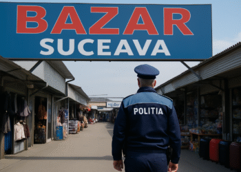 Scandal în Bazarul din Suceava. Un comerciant a fost amenințat cu moartea de un bărbat beat