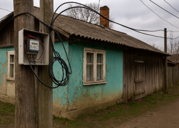 Bătrân de 75 de ani din Mănăstirea Humorului, prins că fura curent. Și-a racordat casa direct, ocolind contorul