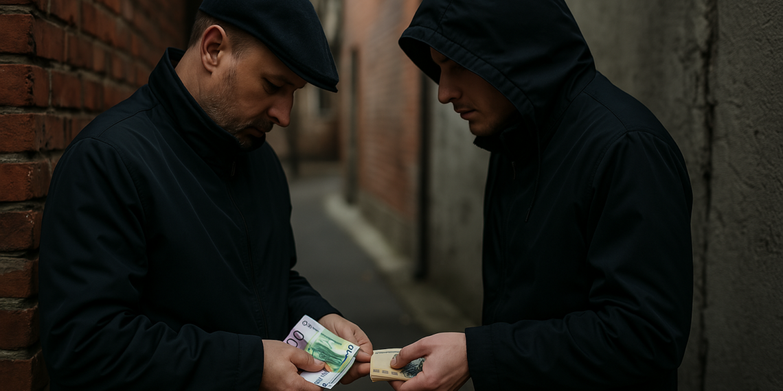 A dat 810 euro pe vrabia de pe gard. Sucevean înșelat prin metoda ”Șmen” într-un gang din Burdujeni