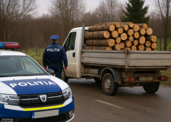 Transporturi ilegale de material lemnos interceptate și confiscate de către polițiștii suceveni