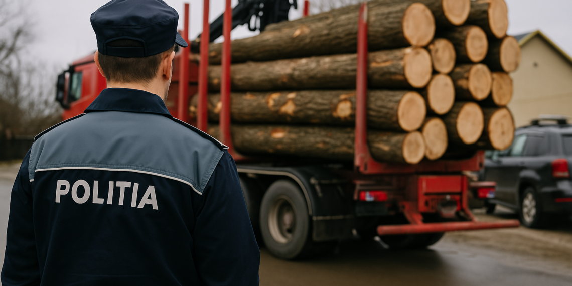 Ansambluri auto în valoare de circa 80.000 de euro confiscate în cadrul unui amplu dosar penal în care sunt investigate peste 350 de acte materiale delictuale la regimul silvic