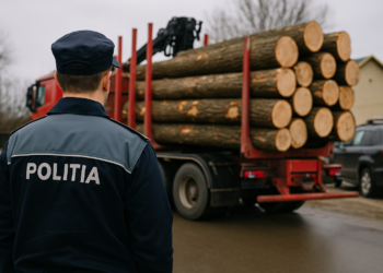 Ansambluri auto în valoare de circa 80.000 de euro confiscate în cadrul unui amplu dosar penal în care sunt investigate peste 350 de acte materiale delictuale la regimul silvic