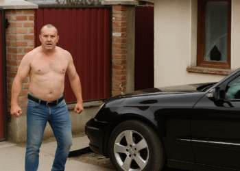 Închisoare cu suspendare pentru bărbatul fără permis care, la bustul gol și de față cu copiii săi, a lovit de mai multe ori cu Merțanul poarta unei femei și i-a spart geamul ușii, supărat că fiului său i s-a cerut să nu mai necăjească un câine