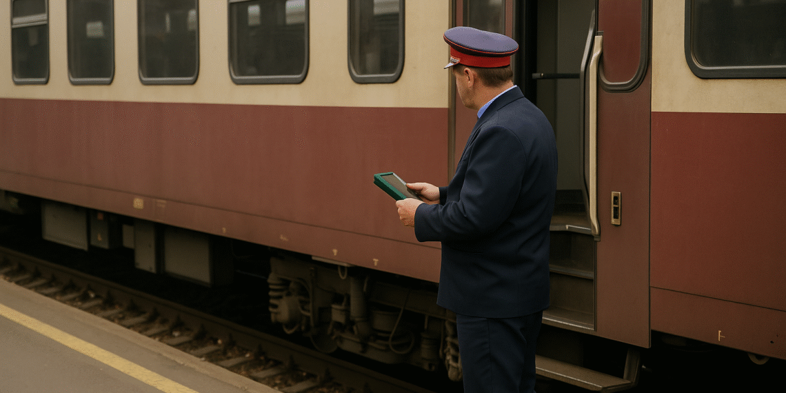 Șef de tren condamnat la închisoare cu suspendare pentru că a fost prins beat la muncă, după ce a dat plecarea trenului înainte ca toți călătorii să urce. O femeie a sunat la 112 după ce a căzut