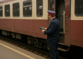 Șef de tren condamnat la închisoare cu suspendare pentru că a fost prins beat la muncă, după ce a dat plecarea trenului înainte ca toți călătorii să urce. O femeie a sunat la 112 după ce a căzut