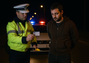 24 de ore în arest, pentru un șofer beat și cu permisul suspendat, care le-a prezentat polițiștilor permisul pasagerului