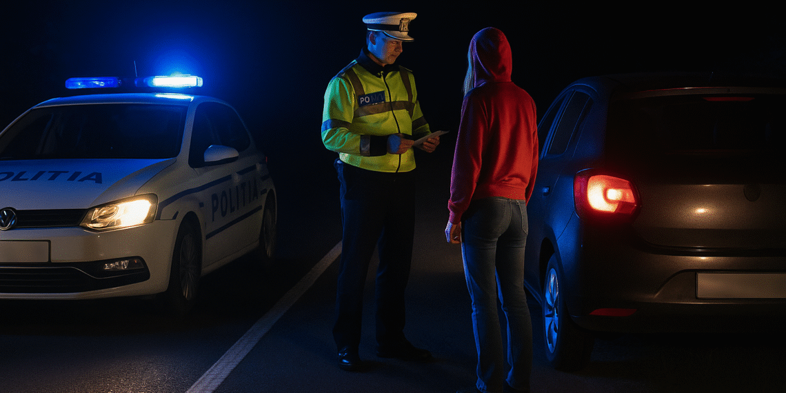 Dosar penal pentru o tânără din Iași, depistată fără permis la volanul unui autoturism cu ITP-ul expirat, pe raza localității Preutești. Mașina a fost imobilizată de polițiști