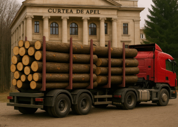 Salvați de prescripție! Transport ilegal de lemn, fără consecințe. Șofer și firmă de exploatări forestiere, scăpați de condamnare