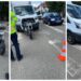 Accident între o autoutilitară și o motocicletă, pe strada Gheorghe Doja din Suceava. O motociclistă de 24 de ani a ajuns la spital