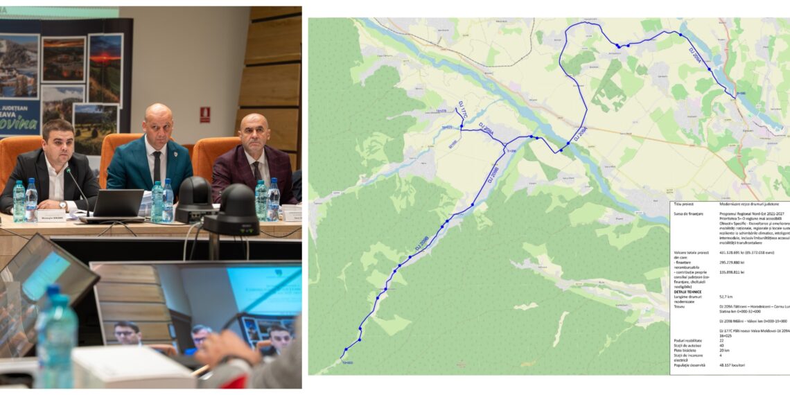 Gheorghe Șoldan anunță modernizarea a peste 52 de kilometri de drumuri județene, prin cea mai mare finanțare europeană realizată de CJ Suceava