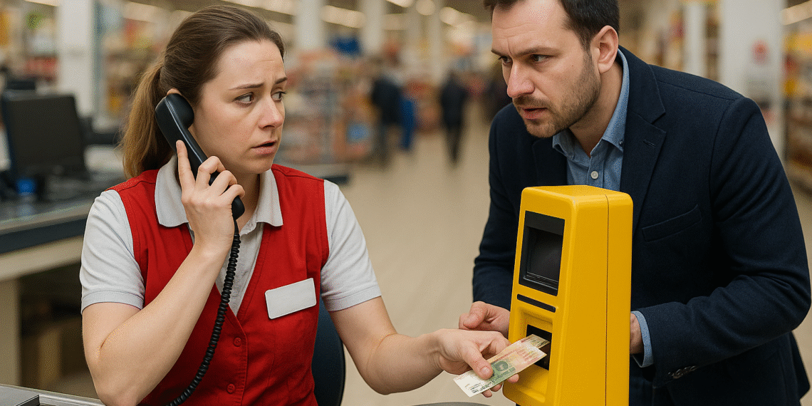 Înșelăciune la Auchan Suceava. O angajată a fost păcălită cu aproape 5.000 de lei de un fals coleg