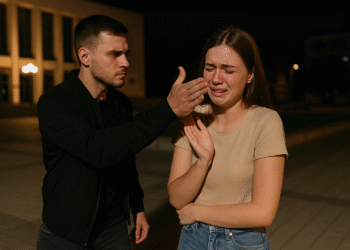 Agresiune la 5 dimineața pe esplanada Casei de Cultură din Suceava. Tânără lovită în față de un individ din Fântânele