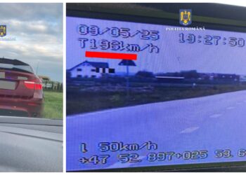 Tânăr de 20 de ani, lăsat pieton după ce a fost surprins încercând să-și ia zborul cu un BMW în afara localității Frătăuții Vechi. A primit un ”premiu” de 4.050 de lei