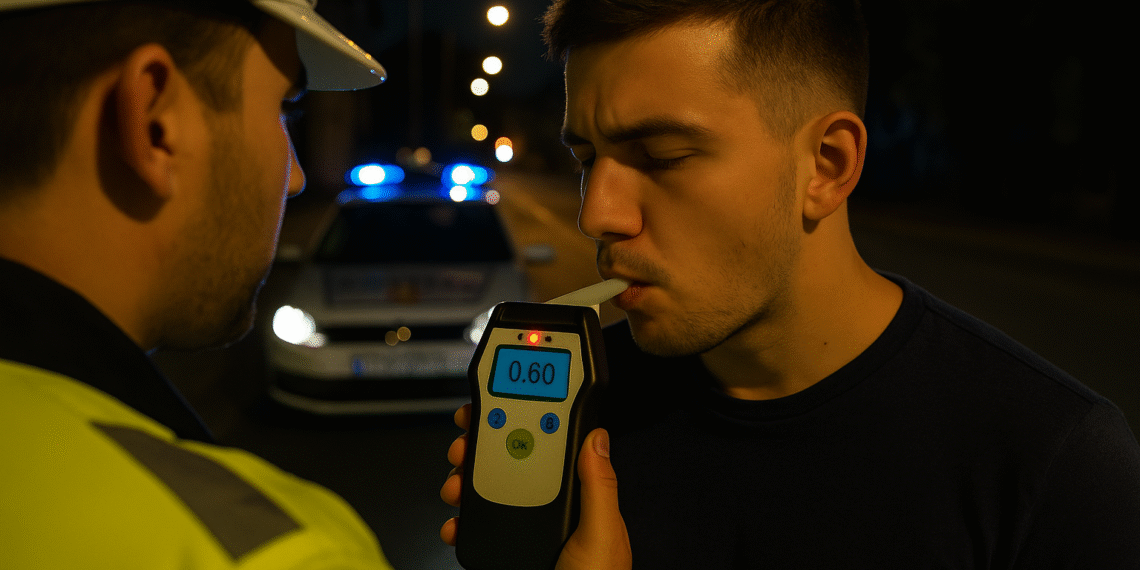 Tânăr de 20 de ani, prins băut la volan pe strada Păcii din Suceava