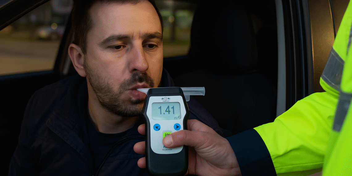 Șofer prins cu o alcoolemie de 1,41 mg/l în Gălănești