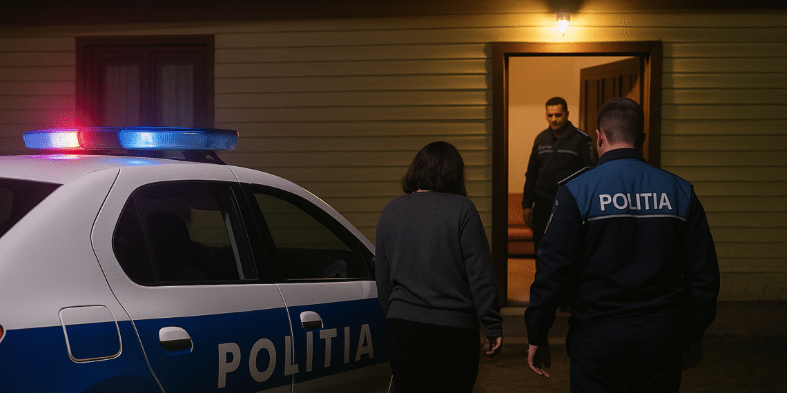 Mamă din Stulpicani, internată la Psihiatrie după ce și-a lovit soțul și fiica. Poliția a emis ordin de protecție