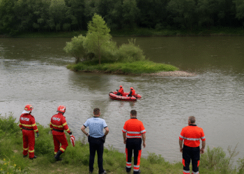 Tragedie pe râul Moldova. Un bărbat s-a înecat încercând să traverseze râul pe jos. A fost dus de apă aproximativ doi kilometri