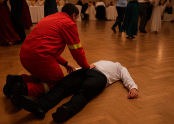 Un bărbat a murit pe ringul de dans, în timpul unei nunți la o pensiune din Șaru Dornei