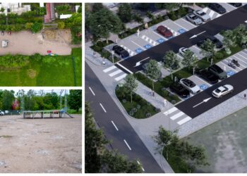 Parcare modernă cu 133 de locuri, în locul tarlalei pietruite de lângă oul uriaș de la Cetatea de Scaun: „E frumos să avem o atmosferă medievală la cetate, dar asta nu înseamnă că și parcarea trebuie să arate ca pe timpuri”