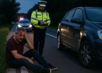 Pieton băut, acroșat la Râșca de un șofer care consumase și el alcool. Conducătorul auto a fugit de la fața locului