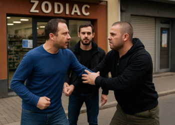 Bătaie și amenințări în fața magazinului Zodiac din Suceava. Un bărbat a fost lovit după ce a intervenit într-un conflict verbal