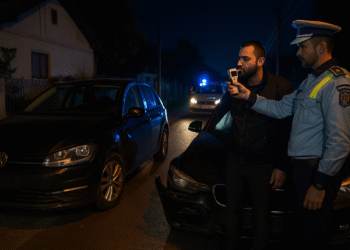 Un șofer băut care conducea un BMW, cu RCA expirat, a lovit un autoturism parcat în fața unei case din Udești