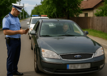 Un cajvănean fără permis s-a pricopsit cu dosar penal și amendă de 1.620 de lei, după ce a fost tras pe dreapta de polițiști