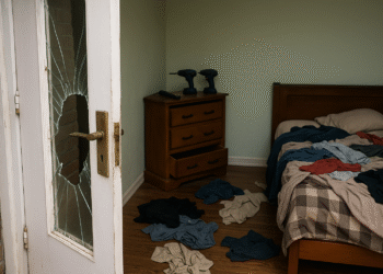 Jefuit de propriul prieten. O femeie a găsit casa concubinului devastată în Preutești