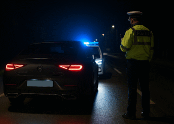 Urmărire în toiul nopții după un tânăr cu permisul suspendat, surprins gonind cu 147 km/h prin Dărmănești