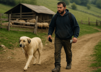 Furt la o stână din Suceava. Un zilier botoșănean și-a luat tălpășița cu câinele, telefonul și banii angajatorului